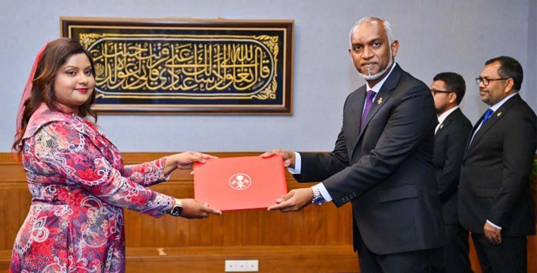 Shiuneen Rasheed appointed as the High Commissioner of Maldives to Bangladesh